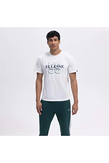 Ellesse Men's Off White T-Shirt Em455