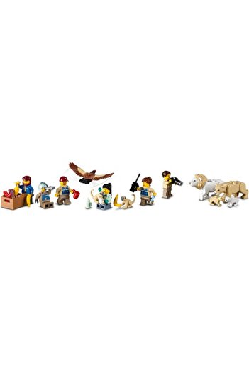LEGO 60307 City Vahşi Hayvan Kurtarma Kampı