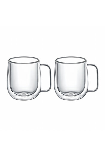 Ambition Set of 2 mugs 390ml, heat resistant, Mia