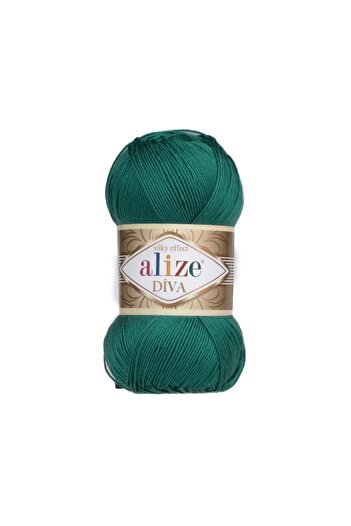 Alize Diva Merserize 453 Північне море (ЗА РОЗМІРОМ МЕНШЕ, НІЖ ВОВНЯНІ ПРЯЖІ ДЛЯ В'ЯЗАННЯ).