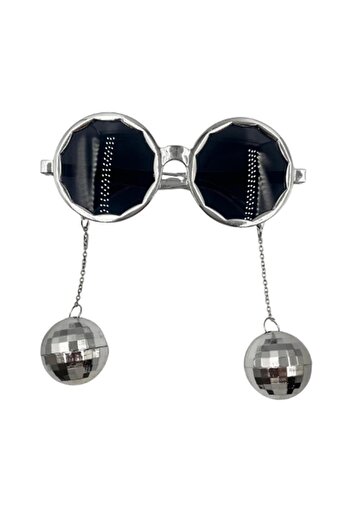 PEKSHOP Disco Party Bachelorette Goggles - Bulk Silver Glasses Set