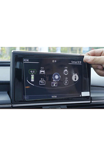 Techmaster For Audi A6 A7 A8 2011-2018 8 Inch Navigation Tempered Screen Protector
