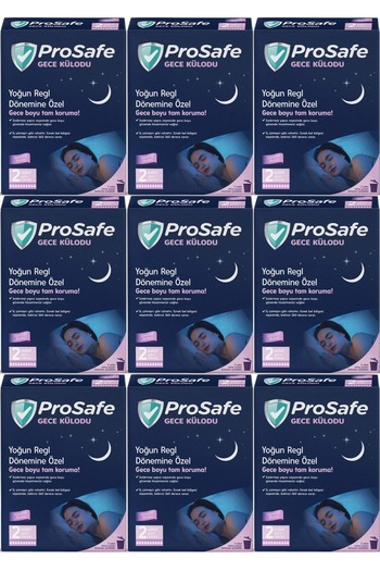 PROSAFE Night Panties 18 Piece Set 9Pk*2 Panties (Special for Intense Menstrual Period)