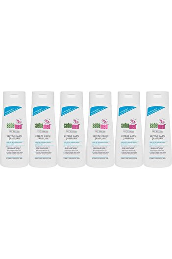 Sebamed Shampoo 400ml Against Dandruff and for Oily Hair Types (Set of 6)