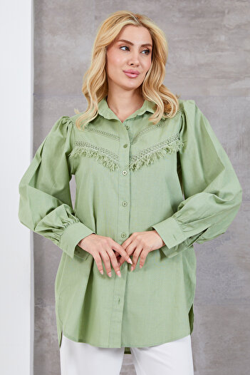 DPARİS BALLOON SLEEVE SHIRT
