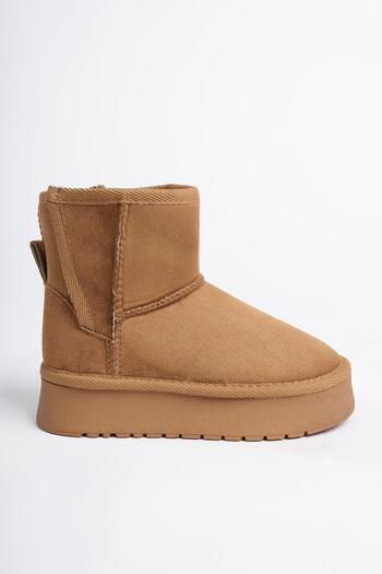 MUGGO Mixs Guaranteed Thick Insole Hairy Velcro Daily Mini Children's Boots