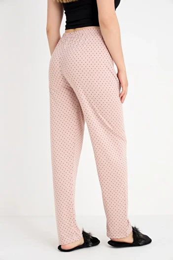DONEX Soft Textured Flexible and Comfortable Poly Viscon Fabric Pajama Bottom