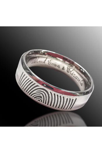 Abel Custom Ring Parmak İzi Yüzük