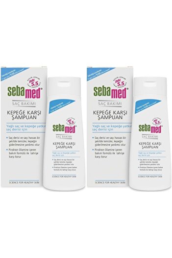 Sebamed Shampoo 200ml Anti-Dandruff (for Oily and Dandruff Prone Scalp) (Set of 2)