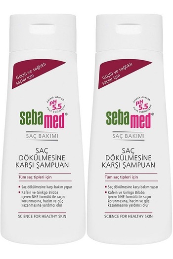 Sebamed Shampoo 200ml Anti-Hair Loss (for All Hair Types) (Set of 2)