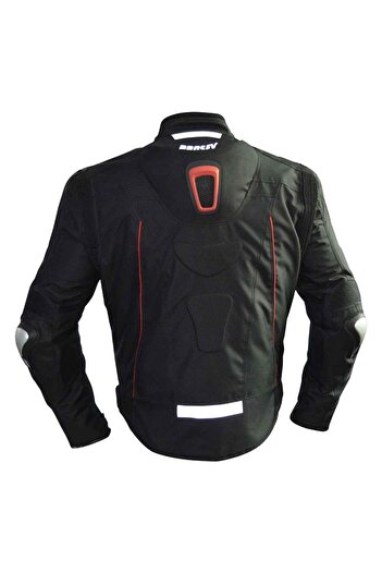 Prosev 186 Leather Knitted Motorcycle Jacket