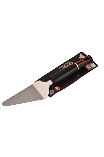 Generic Stainless steel cake cutter with plastic handle