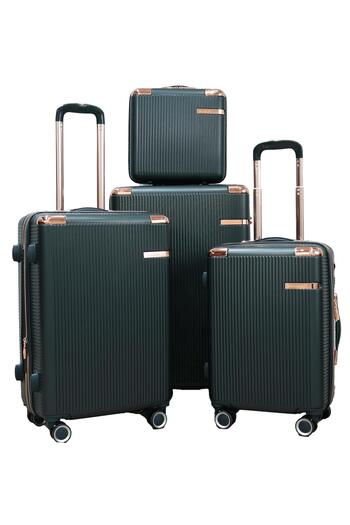 MORANO Murano 4-Piece Hardside Luggage Set