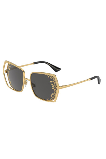 Dolce&Gabbana Dolce & Gabbana Woman Butterfly Sunglasses- Dg 2306 - Lense Size:55mm - Gold