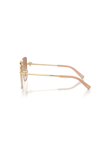 Tiffany Woman Square Sunglasses- Tf 3105d - Lense Size:58mm - Pale Gold