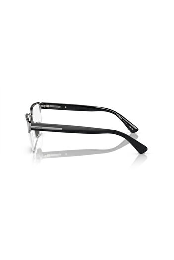 Prada Man Pillow Eyeglasses- Pr A52v - Lense Size:52mm - Gunmetal