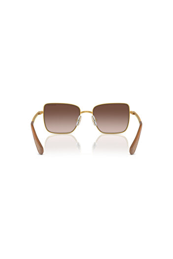 Swarovski Woman Round Sunglasses- Sk 7015 - Lense Size:53mm - Yellow Gold