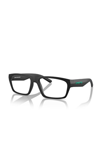 ARNETTE Man Rectangle Eyeglasses- An 7248 - Lense Size:56mm - Matte Black