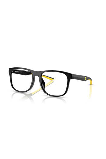 Scuderia Ferrari Ferrari Scuderia Unisex Square Eyeglasses- Fz 8014d - Lense Size:54mm - Black