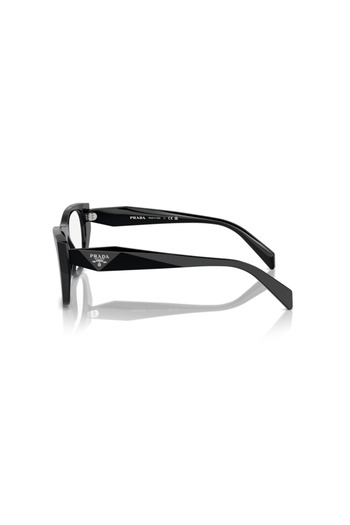 Prada Woman Irregular Eyeglasses- Pr A18v - Lense Size:50mm - Black