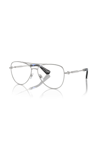 BURBERRY Man Pilot Eyeglasses- Be 1386 - Lense Size:55mm - Silver