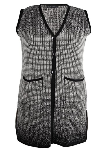 Alvina PATTERNED KNITWEAR VEST 20469