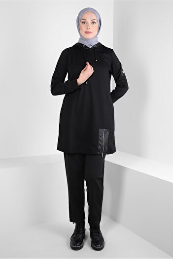 Alvina Hooded Pants Suit 44212