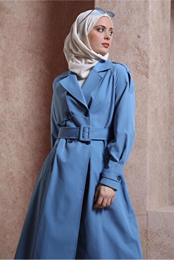 Alvina BELTED TRENCH COAT 10852