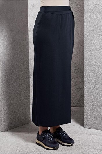 Alvina 60611 Model Belted Hijab Skirt