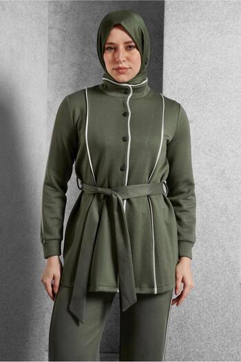 Alvina Tracksuit Set - Belted and Trousers 45262
