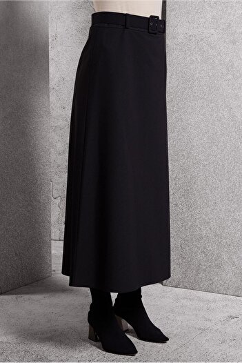 Alvina 60628 Model Belted Skirt