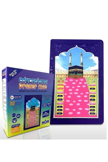 Primo Plus Smart electronic Islamic prayer rug for children, interactive learning in 10 languages