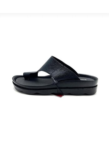 Pierre Cardin Black Orthopedic Flip Flops 7492