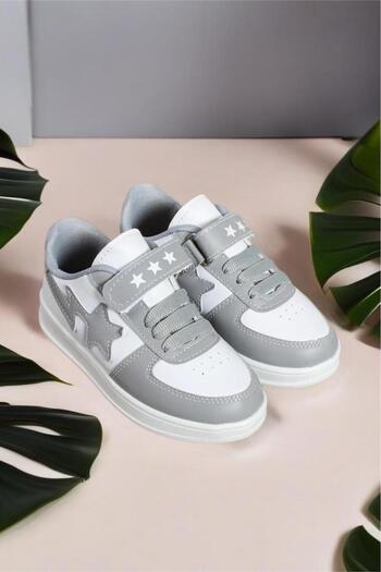 Oksit Stars Velcro Laced Boys Girls Sneakers