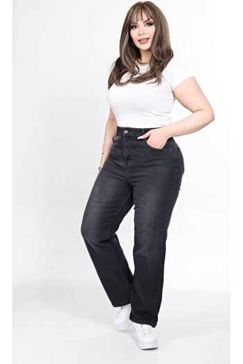 HaiModa Women's Loose Wide Leg Jeans Plus Size Jeans