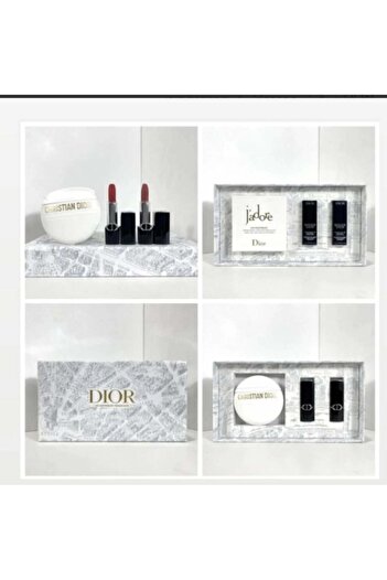 Dior J'adore Cream Set with 2 Dior Mini Rouges