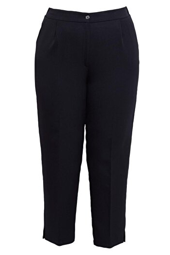 Alvina High Waist Large Size Trousers - 70705