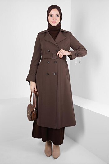 Alvina BELTED TRENCH COAT 10834