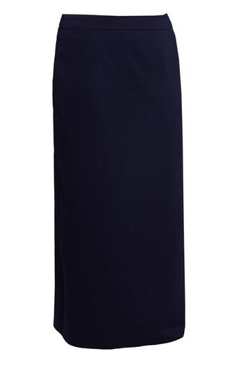 Alvina Large Size Straight Cut Skirt 60556