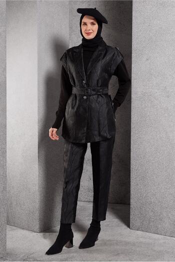 Alvina Jacquard 44735 Model Pants Suit Set
