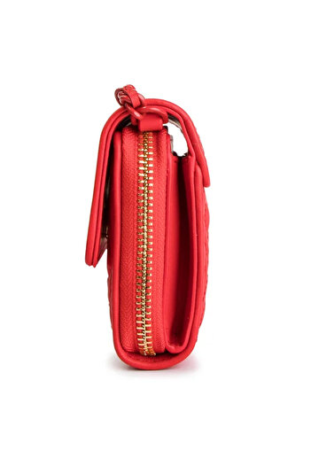 Tory Burch Mini Fleming Matte Wallet On A Chain