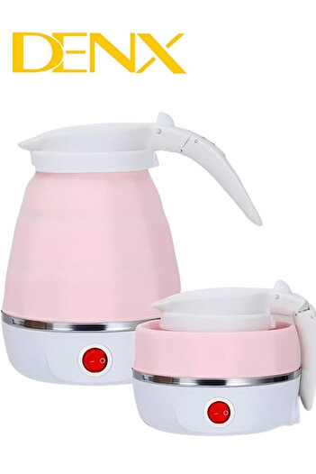 Denx Portable Foldable Electric Kettle for Travel Food Grade Silicone