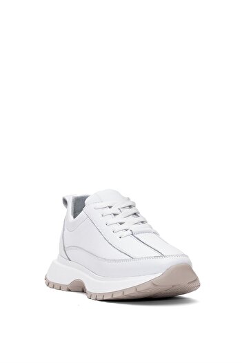Venüs 25150004 Y Women's Genuine Leather Casual Shoes White