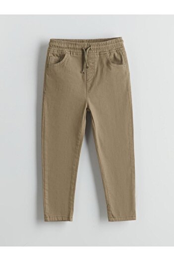 LC Waikiki Lcw Kids Elastic Waist Gabardine Boys' Trousers