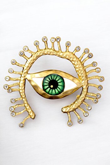 Pinty Design Çelşk Eye Detailed Adjustable Women's Ring
