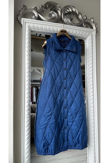 Invee Invee 6916 Quilted Vest - Indigo