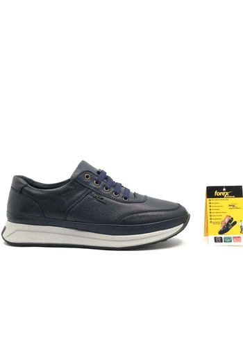 Kids Club Shoes Forex 3039 Dr.Tavsiyeli Справжня шкіра Чоловічі повсякденні черевики СИНІЙ