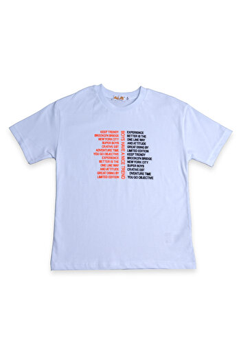 ALG KİDS Trendy Text Print T-Shirt