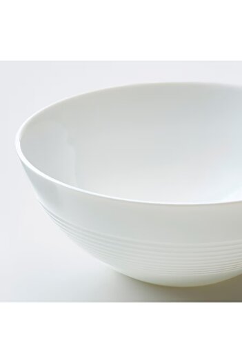 IKEA FAVORISERA 12-Piece White Dinnerware Set – Durable, Lightweight & Dishwasher-Safe