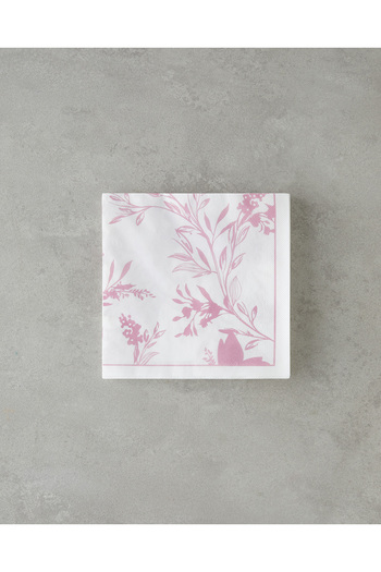 English Home Floryna Paper Napkin 33X33 cm Pink-White (08.04.2025)